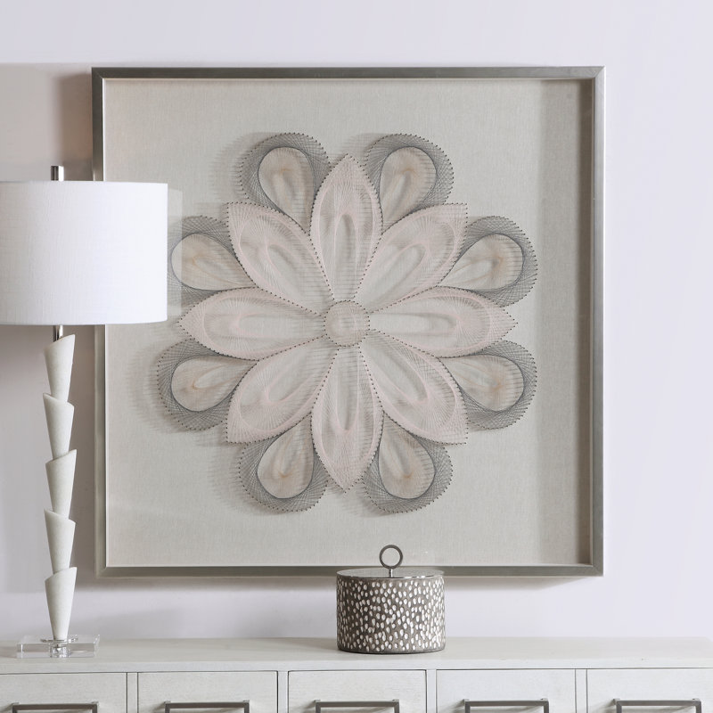 Brayden Studio® Floral Shadow Box Wall Décor | Wayfair